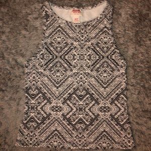 Cropped Tribal Tank